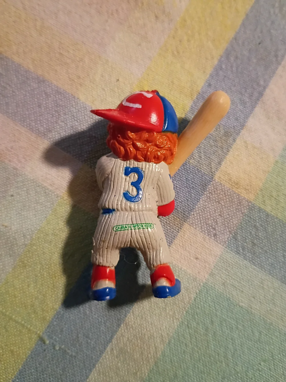 Vintage Cabbage Patch Baseball Player Figure